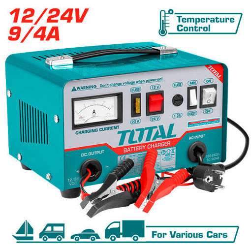 Imagen de Cargador De Bateria 12/24V Industrial Total