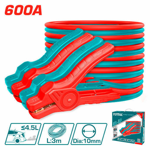 Imagen de Cables Auxiliares 600 AMP – 3 Mts Total
