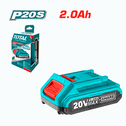 Imagen de Batería De Litio 2.0ah Industrial 20v Total