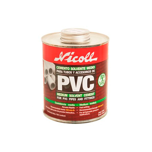 Imagen de Adhesivo para PVC Verde - 473cc Nicoll