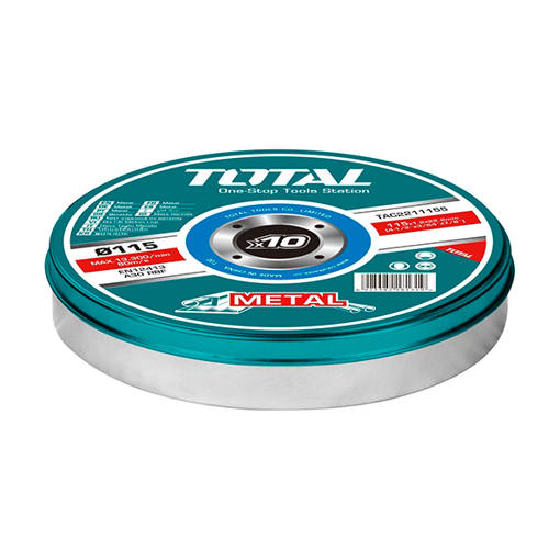 Imagen de Set 10 Pcs Disco De Corte Metal Abrasivo 115mm