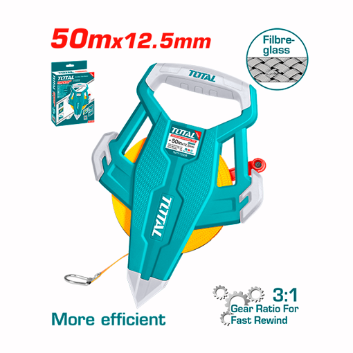 Imagen de Cinta Métrica Fibra de Vidrio 50M X 12.5MM