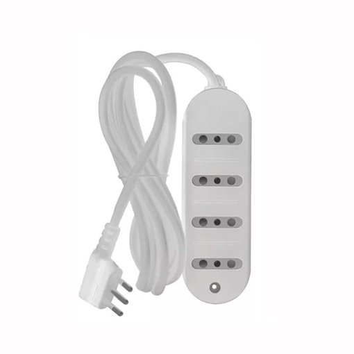 Imagen de Alargue 4 Tomas Modulares Con 2,5Mts Cable