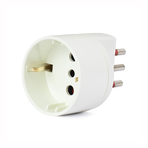 Imagen de Adaptador Ficha Shucko A 3 En Línea Conatel