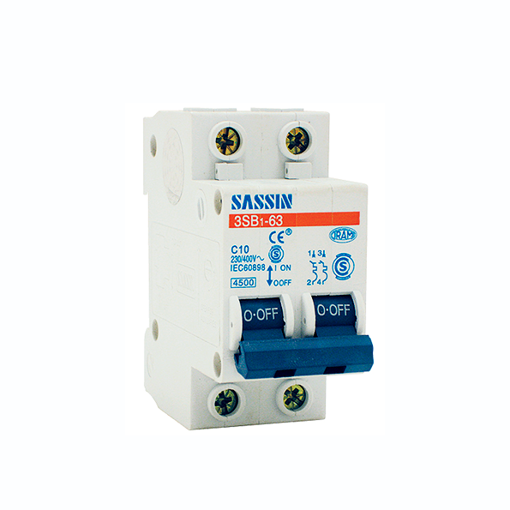 Imagen de Llave Termica Interruptor Bipolar 10A Sassin