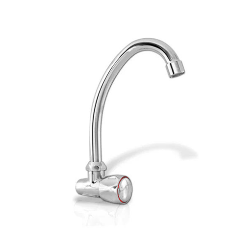 Imagen de Canilla Pared Cocina Volante Rojo Ware