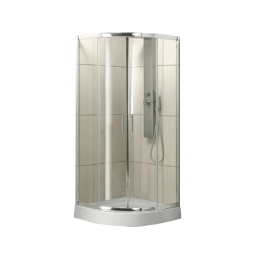 Imagen de Mampara para Ducha Clear Glass 90x90 cm Vidrio Transparente C/Plato