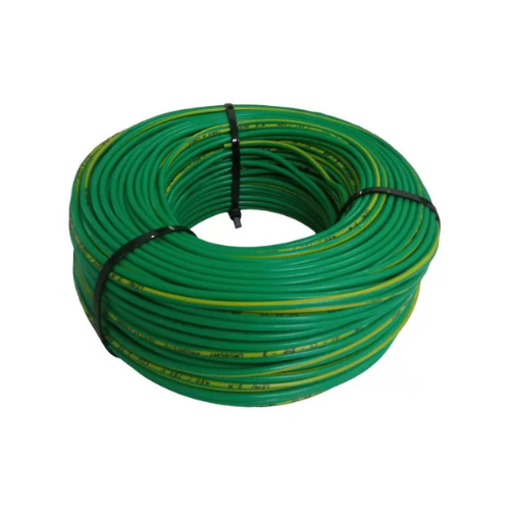 Imagen de Cable Plastico Flex 2mm Verde Tierra 100Mts (Rollo)