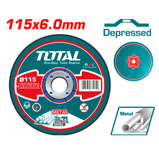 Imagen de Disco Para Metal Amoladora 4.1/2" 6.0mm