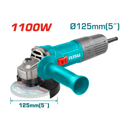Imagen de Amoladora Angular 125mm 1100w Total