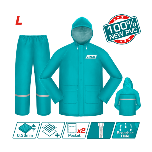 Imagen de Equipo De Lluvia - Campera Y Pantalón Talle L
