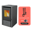 Imagen de Estufa a Pellet Piccola 6kW + Kit Instalacion de regalo