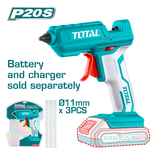 Imagen de Pistola Inalámbrica Para Silicona 11.2mm A Batería 20v