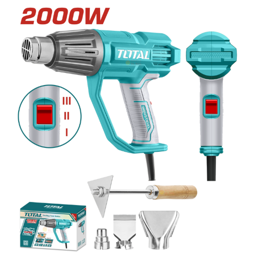 Imagen de Pistola De Calor 2000w - 50º C / 450ºC / 550ºC Total