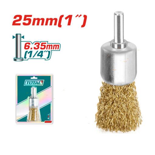 Imagen de Cepillo De Alambre Para Taladro 25mm Total