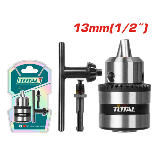 Imagen de Mandril De 13mm - Con Adaptador SDS Plus Total